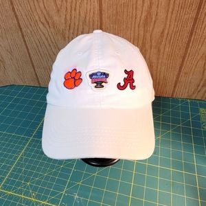 Top of the World 2018 Sugar Bowl White Clemson vs. Alabama Strapback Hat Cap